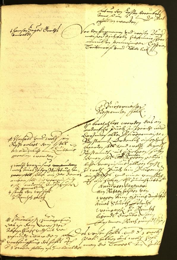 Civic Archives of Bozen-Bolzano - BOhisto Minutes of the council 1563 