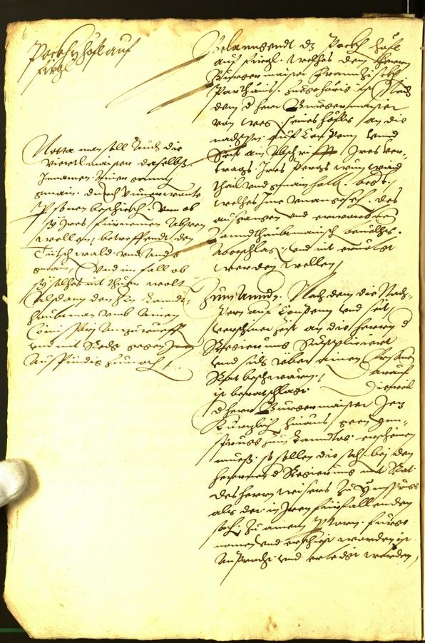 Civic Archives of Bozen-Bolzano - BOhisto Minutes of the council 1563 