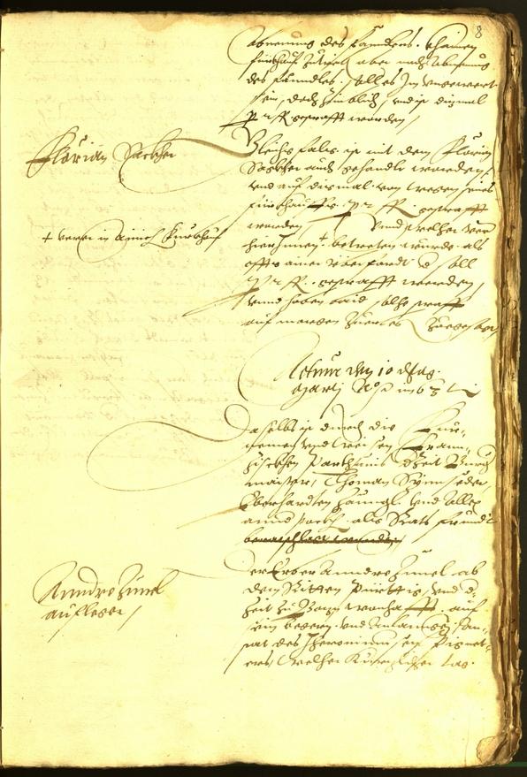 Civic Archives of Bozen-Bolzano - BOhisto Minutes of the council 1563 