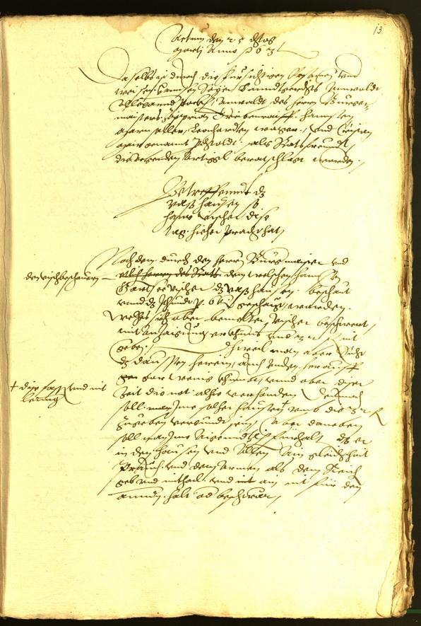 Archivio Storico della Città di Bolzano - BOhisto protocollo consiliare 1563 