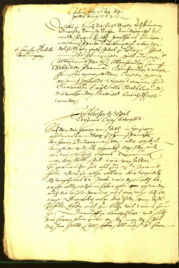 Civic Archives of Bozen-Bolzano - BOhisto Minutes of the council 1563 