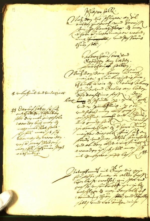 Civic Archives of Bozen-Bolzano - BOhisto Minutes of the council 1563 