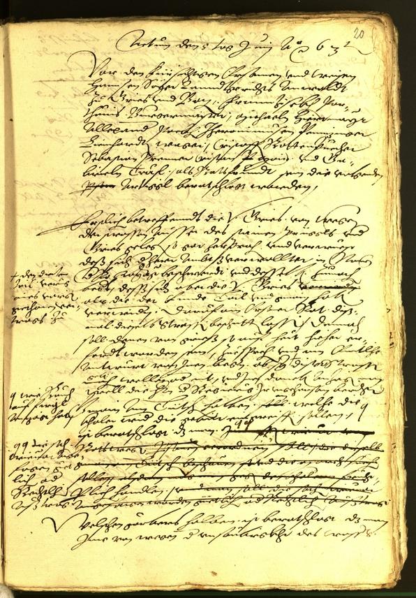 Archivio Storico della Città di Bolzano - BOhisto protocollo consiliare 1563 