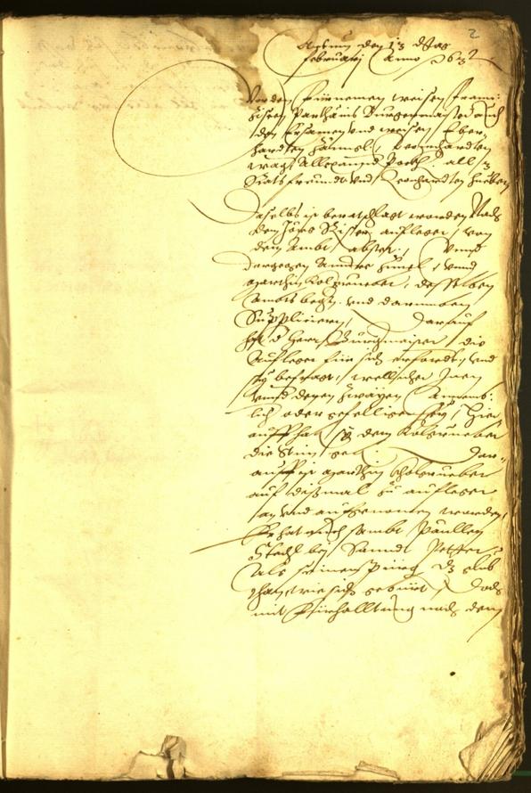 Civic Archives of Bozen-Bolzano - BOhisto Minutes of the council 1563 