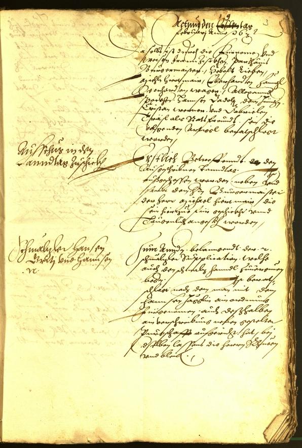 Civic Archives of Bozen-Bolzano - BOhisto Minutes of the council 1563 