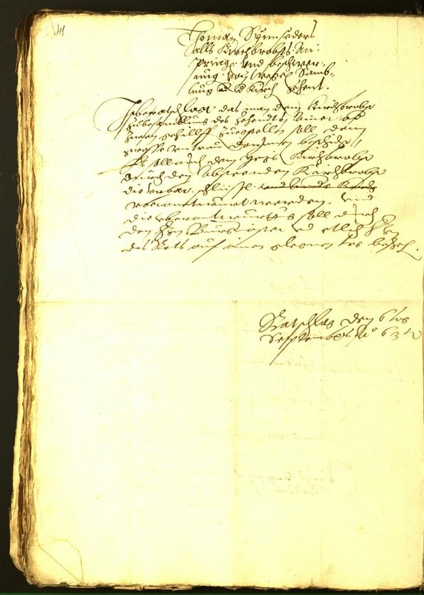 Stadtarchiv Bozen - BOhisto Ratsprotokoll 1563 