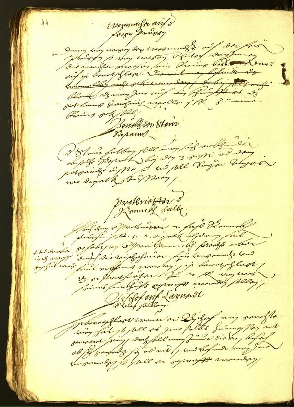 Archivio Storico della Città di Bolzano - BOhisto protocollo consiliare 1563 