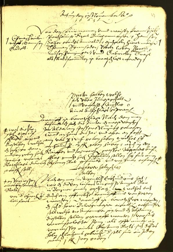 Civic Archives of Bozen-Bolzano - BOhisto Minutes of the council 1563 