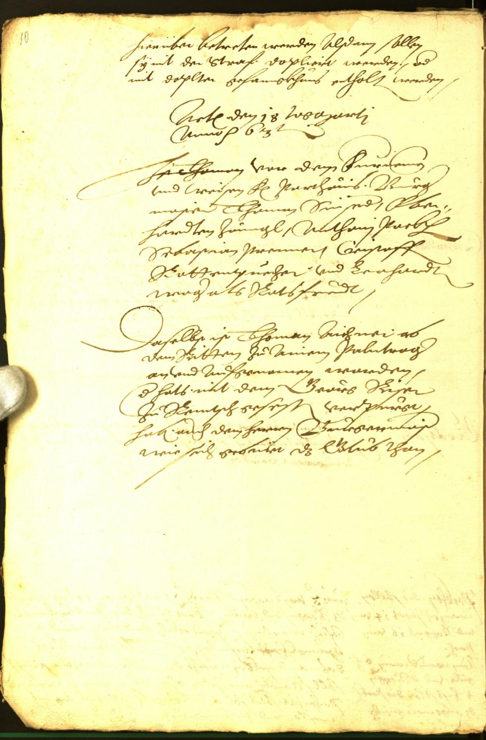 Civic Archives of Bozen-Bolzano - BOhisto Minutes of the council 1563 