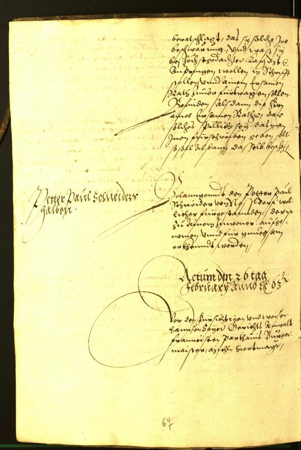 Archivio Storico della Città di Bolzano - BOhisto protocollo consiliare 1563 