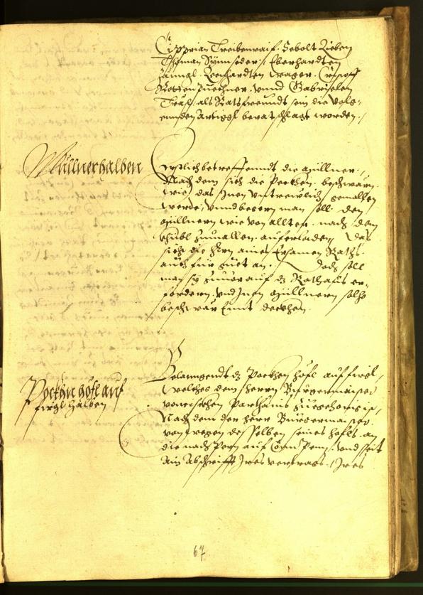 Civic Archives of Bozen-Bolzano - BOhisto Minutes of the council 1563 