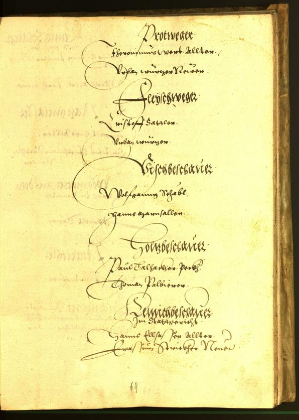 Archivio Storico della Città di Bolzano - BOhisto protocollo consiliare 1563 