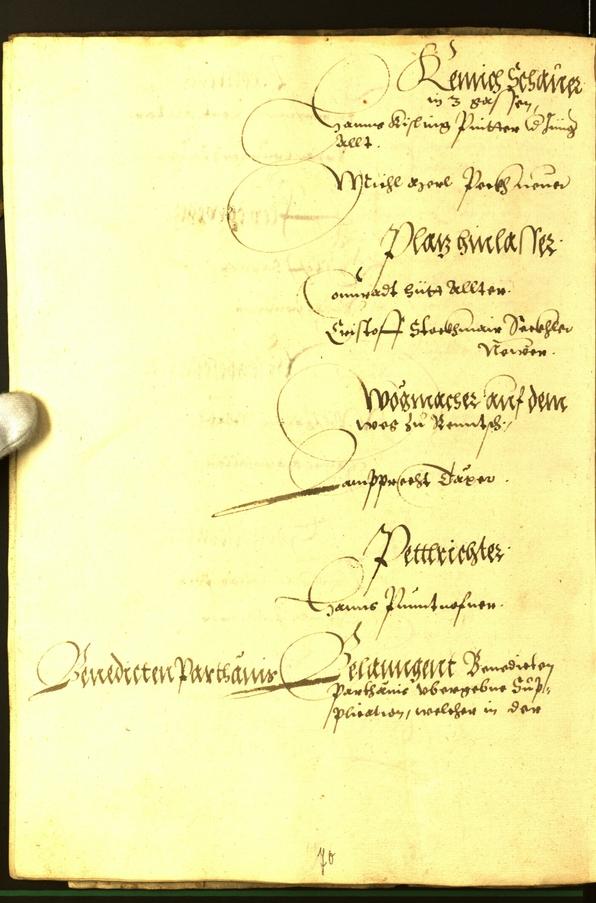 Civic Archives of Bozen-Bolzano - BOhisto Minutes of the council 1563 