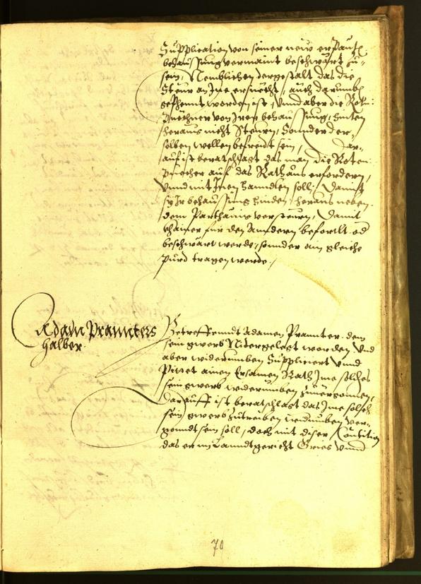 Civic Archives of Bozen-Bolzano - BOhisto Minutes of the council 1563 