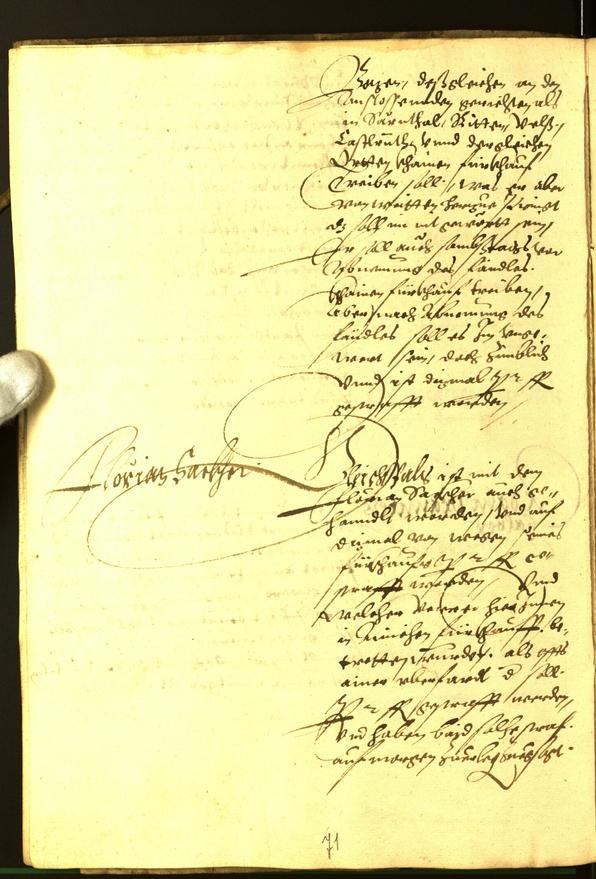 Civic Archives of Bozen-Bolzano - BOhisto Minutes of the council 1563 