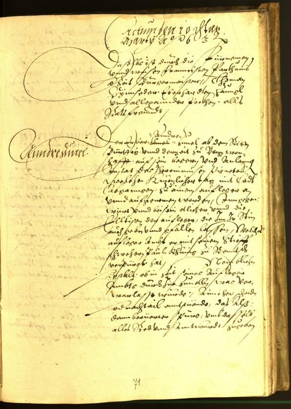 Civic Archives of Bozen-Bolzano - BOhisto Minutes of the council 1563 