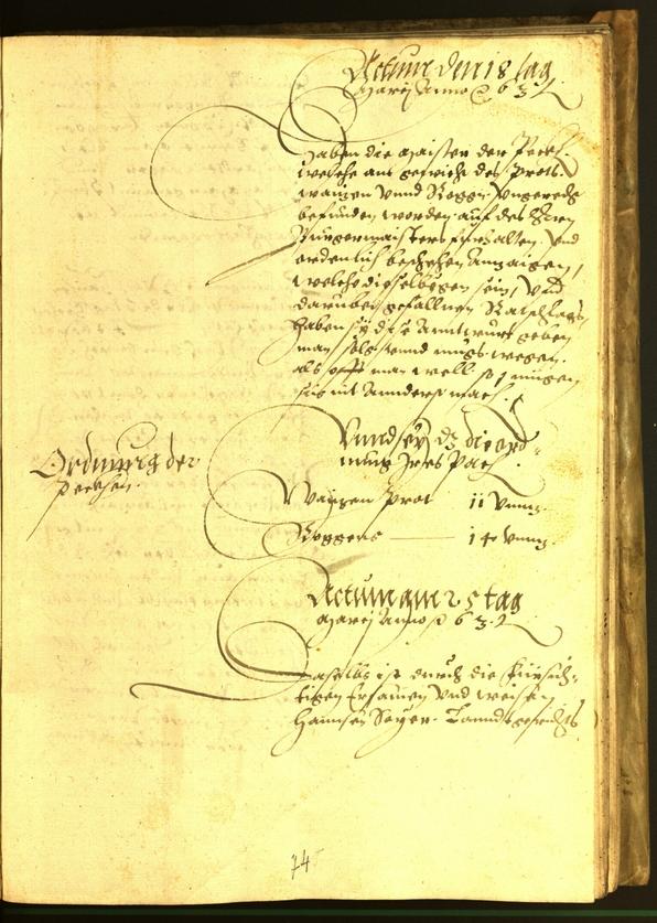 Civic Archives of Bozen-Bolzano - BOhisto Minutes of the council 1563 