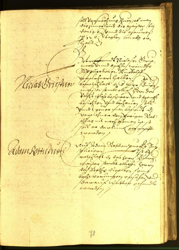 Stadtarchiv Bozen - BOhisto Ratsprotokoll 1563 