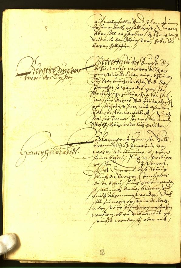 Civic Archives of Bozen-Bolzano - BOhisto Minutes of the council 1563 