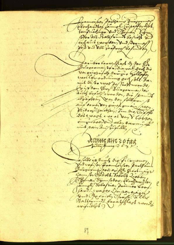 Civic Archives of Bozen-Bolzano - BOhisto Minutes of the council 1563 