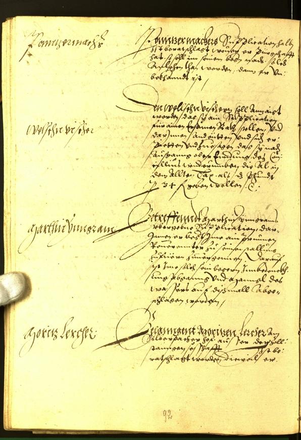 Stadtarchiv Bozen - BOhisto Ratsprotokoll 1563 