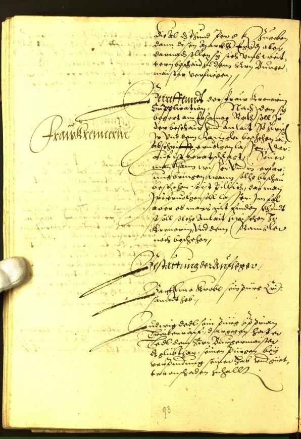 Civic Archives of Bozen-Bolzano - BOhisto Minutes of the council 1563 