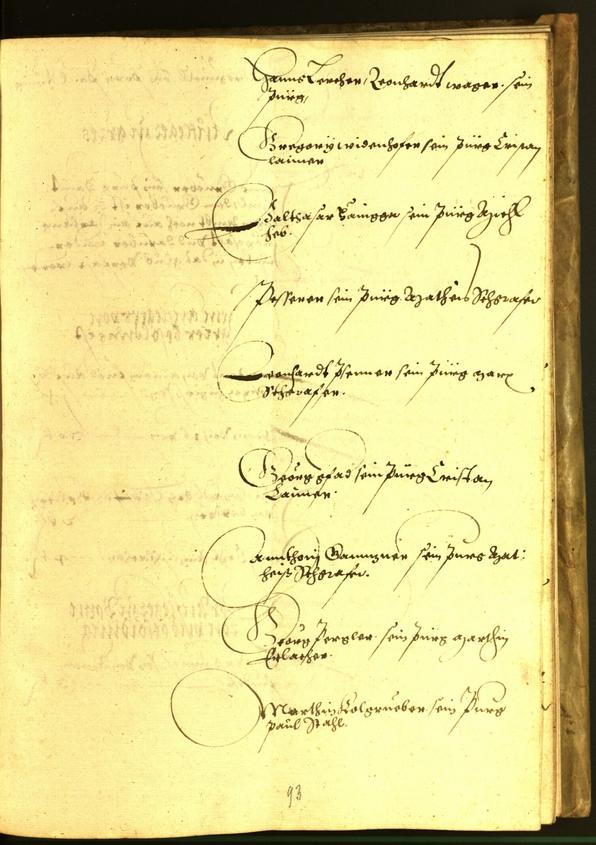 Civic Archives of Bozen-Bolzano - BOhisto Minutes of the council 1563 