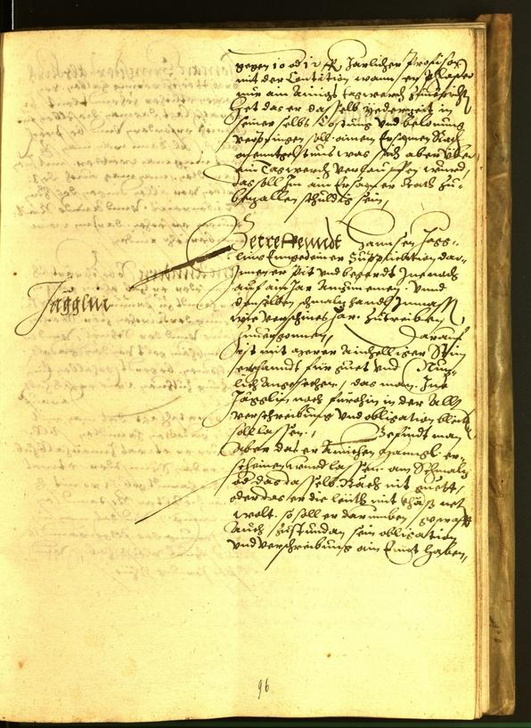 Stadtarchiv Bozen - BOhisto Ratsprotokoll 1563 