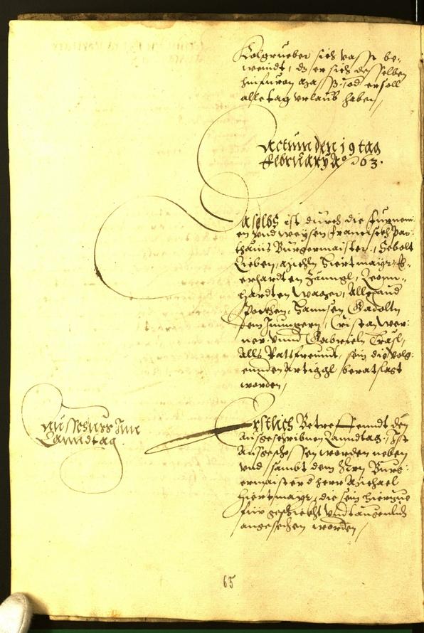 Civic Archives of Bozen-Bolzano - BOhisto Minutes of the council 1563 