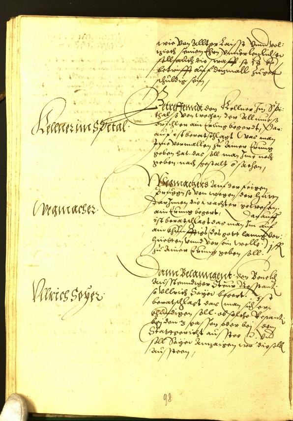 Archivio Storico della Città di Bolzano - BOhisto protocollo consiliare 1563 