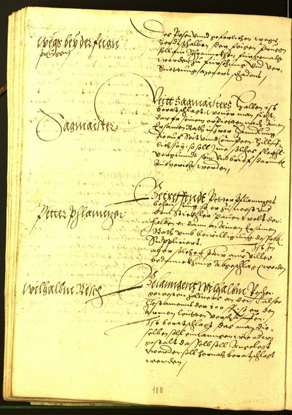 Stadtarchiv Bozen - BOhisto Ratsprotokoll 1563 