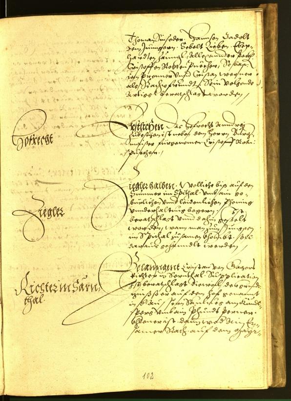 Archivio Storico della Città di Bolzano - BOhisto protocollo consiliare 1563 