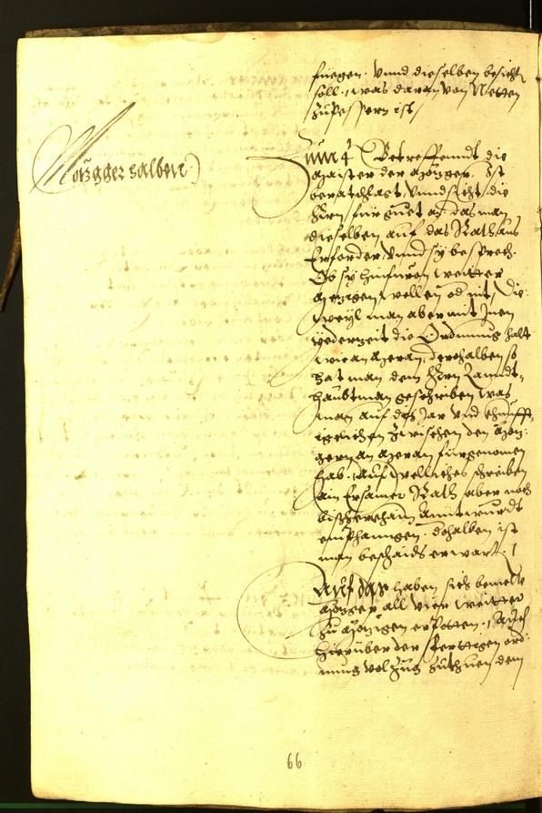 Stadtarchiv Bozen - BOhisto Ratsprotokoll 1563 