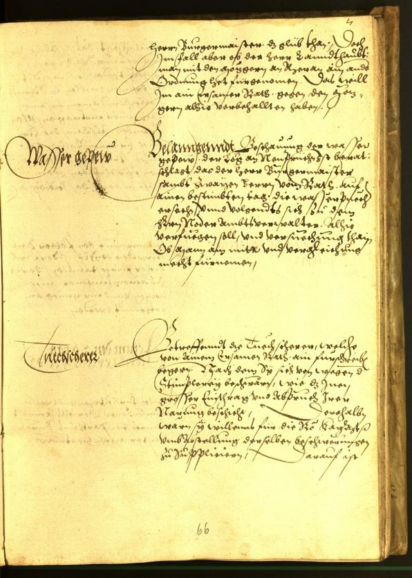 Stadtarchiv Bozen - BOhisto Ratsprotokoll 1563 