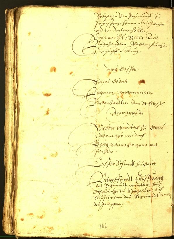 Civic Archives of Bozen-Bolzano - BOhisto Minutes of the council 1564 