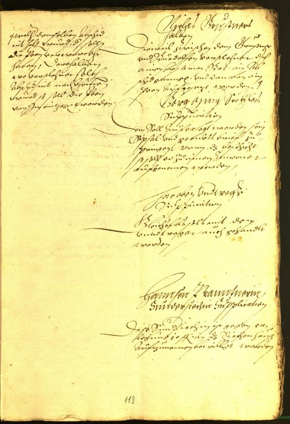 Archivio Storico della Città di Bolzano - BOhisto protocollo consiliare 1564 