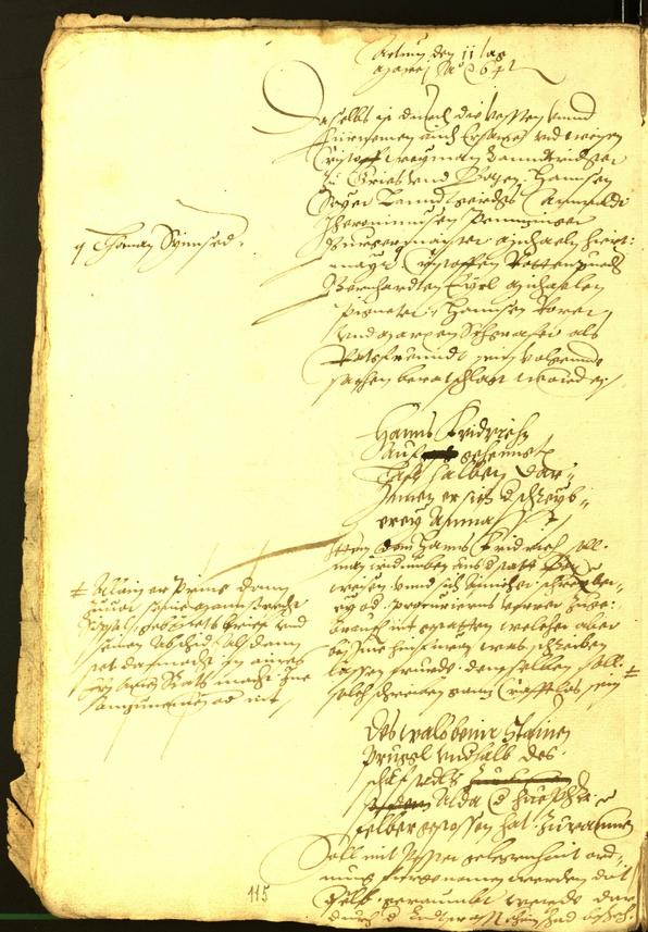 Civic Archives of Bozen-Bolzano - BOhisto Minutes of the council 1564 