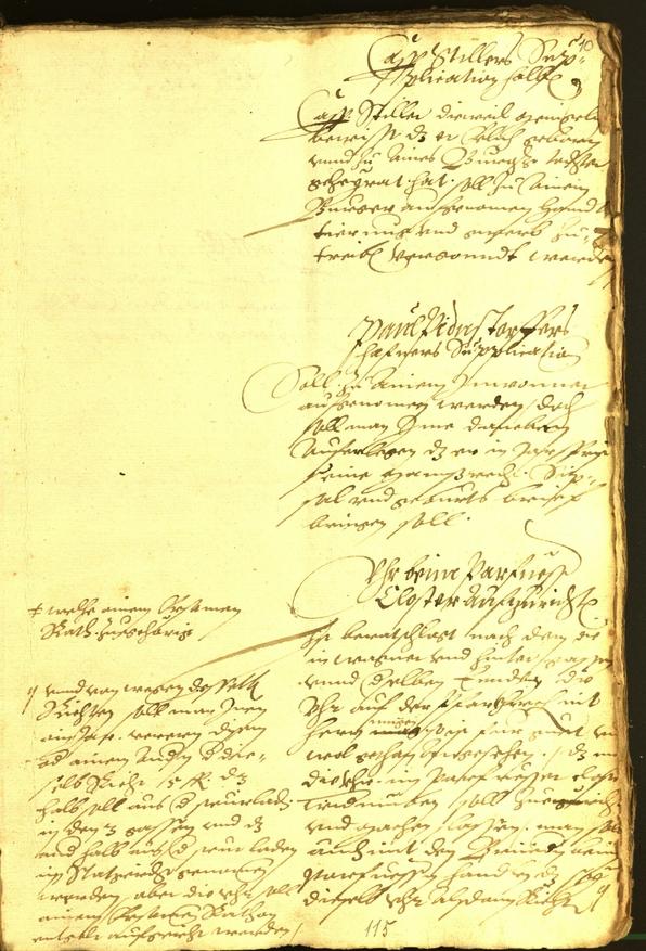 Civic Archives of Bozen-Bolzano - BOhisto Minutes of the council 1564 