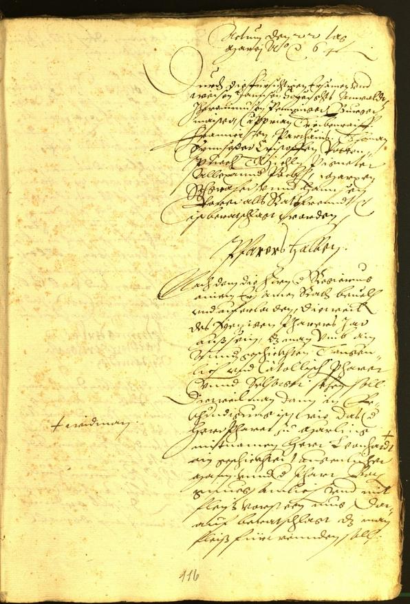 Civic Archives of Bozen-Bolzano - BOhisto Minutes of the council 1564 