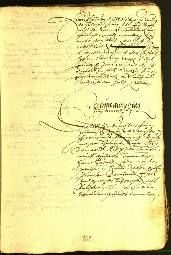 Civic Archives of Bozen-Bolzano - BOhisto Minutes of the council 1564 