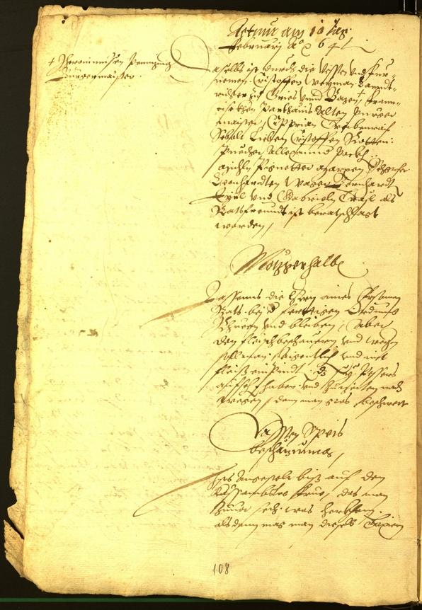 Civic Archives of Bozen-Bolzano - BOhisto Minutes of the council 1564 