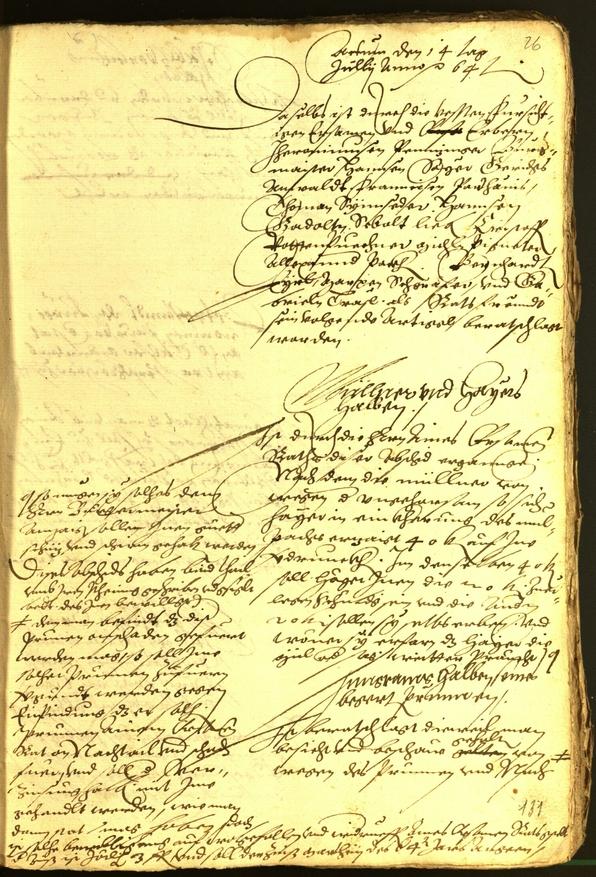 Civic Archives of Bozen-Bolzano - BOhisto Minutes of the council 1564 