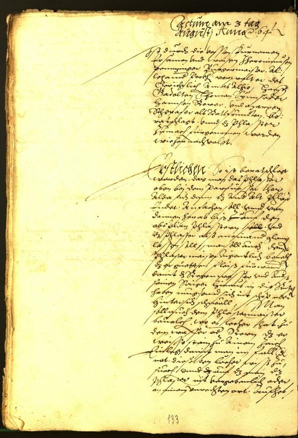 Archivio Storico della Città di Bolzano - BOhisto protocollo consiliare 1564 