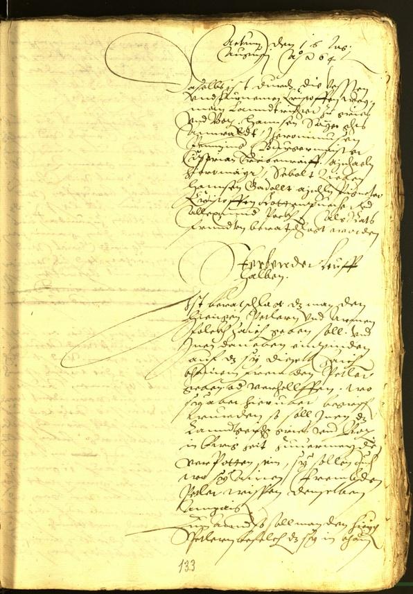 Civic Archives of Bozen-Bolzano - BOhisto Minutes of the council 1564 