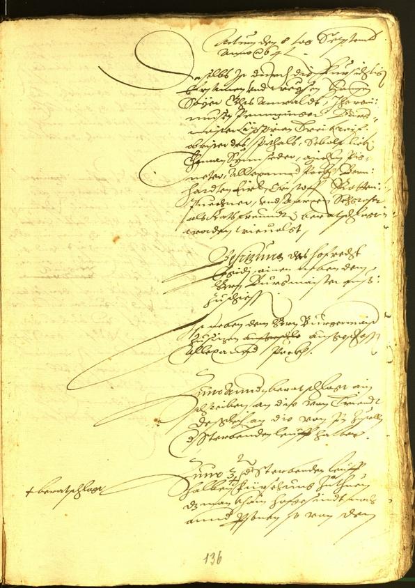 Civic Archives of Bozen-Bolzano - BOhisto Minutes of the council 1564 