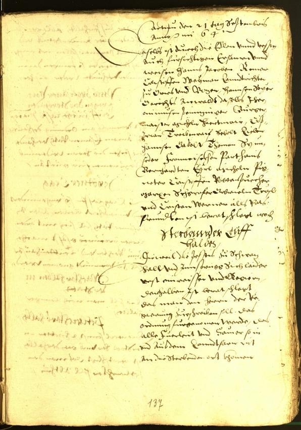 Civic Archives of Bozen-Bolzano - BOhisto Minutes of the council 1564 