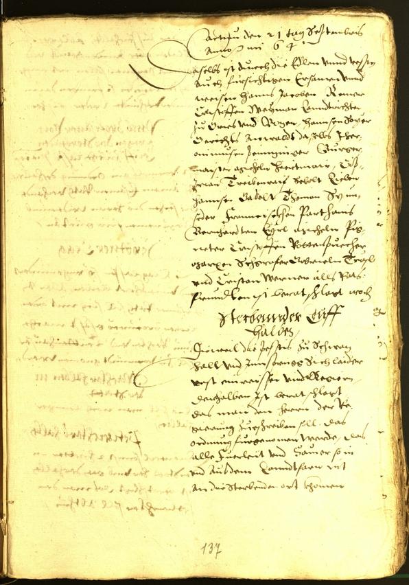 Archivio Storico della Città di Bolzano - BOhisto protocollo consiliare 1564 