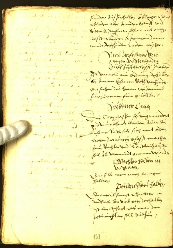 Archivio Storico della Città di Bolzano - BOhisto protocollo consiliare 1564 