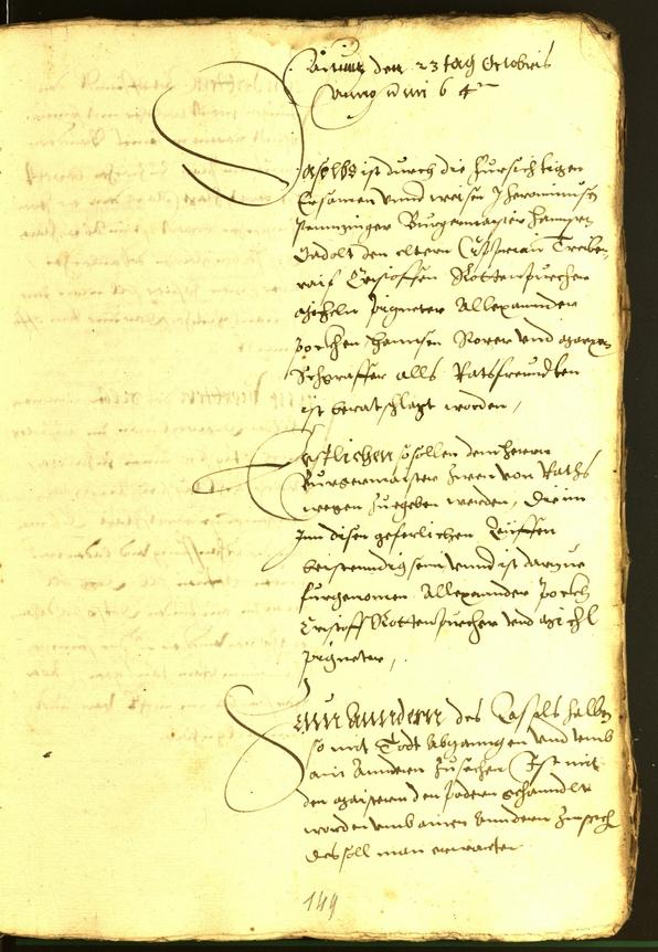 Civic Archives of Bozen-Bolzano - BOhisto Minutes of the council 1564 