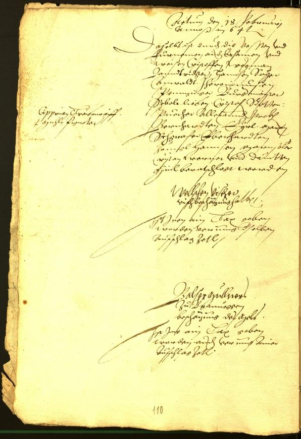 Civic Archives of Bozen-Bolzano - BOhisto Minutes of the council 1564 